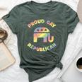 Gay Republican Lgbtq Rainbow Bella Canvas T-shirt Heather Forest