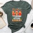 Gingerbreads Hangin' With My Preschool Cookies Teacher Xmas Bella Canvas T-shirt Heather Forest
