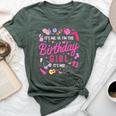 Girls It's Me Hi I'm Birthday Girl It's Me Birthday Party Bella Canvas T-shirt Heather Forest