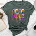 Girls Trip Matching Beaches Booze & Besties Bella Canvas T-shirt Heather Forest