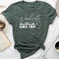 Girls Trip Nashville 2024 For Weekend Birthday Party Bella Canvas T-shirt Heather Forest