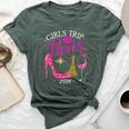 Girls Trip Paris 2024 Vacation Birthday Squad Bella Canvas T-shirt Heather Forest