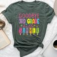 Goodbye 3Rd Grade Hello Summer Last Day Of School Graduation Bella Canvas T-shirt Heather Forest