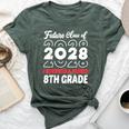 Graduation 2024 Future Class Of 2028 8Th Grade Bella Canvas T-shirt Heather Forest