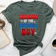 Grandma Of The Birthday Boy Matching Family Spider Web Bella Canvas T-shirt Heather Forest