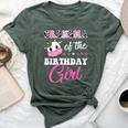 Grandma Of The Birthday Girl Family Matching Farm Cow Bella Canvas T-shirt Heather Forest