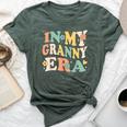 In My Granny Era Sarcastic Groovy Retro Bella Canvas T-shirt Heather Forest