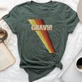 Gravy Seventies 70'S Cool Vintage Retro Style Bella Canvas T-shirt Heather Forest