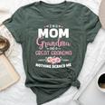 Great Grandma Nothing Scares Christmas Birthday Bella Canvas T-shirt Heather Forest