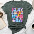 Groovy In My Autism Mom Era Autism Awareness Day Womens Bella Canvas T-shirt Heather Forest