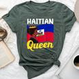 Haitian Queen Haiti Independence Flag 1804 Women Bella Canvas T-shirt Heather Forest