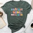 Happiest Gigi On Earth Family Matching Vacation Trip Group Bella Canvas T-shirt Heather Forest