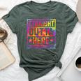 Happy Last Day Of School Teacher Straight Outta Here Bella Canvas T-shirt Heather Forest