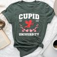 Happy Valentines Day Cupid University Pink Hearts Women Bella Canvas T-shirt Heather Forest