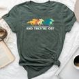 Horse Racing And They're Off Horse Racing Bella Canvas T-shirt Heather Forest
