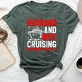 Husband And Wife Cruising Partners For Life Couple Cruise Bella Canvas T-shirt Heather Forest