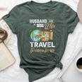 Husband And Wife Travel Partners For Life Couple Bella Canvas T-shirt Heather Forest