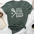 Ill Always Be Her Biggest Fan Lacrosse Lax Mom Dad Women Bella Canvas T-shirt Heather Forest