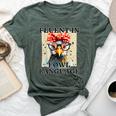 I'm Fluent In Fowl Language Chicken Lady Bella Canvas T-shirt Heather Forest
