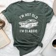 I'm Not Old I'm Classic Car Retro Graphic Bella Canvas T-shirt Heather Forest