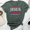 Jesus 2024 Make America Pray Again Christian Bella Canvas T-shirt Heather Forest