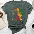 Junenth 2024 Celebrate Black Freedom History Month Bella Canvas T-shirt Heather Forest