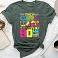 Just A Girl Who Loves The 90S Party 90S Outfit 1990S Costume Bella Canvas T-shirt Heather Forest