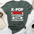 K-Pop Mom Like A Regular Mom Only Way Cooler Lgbt Gay Pride Bella Canvas T-shirt Heather Forest