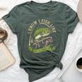 I Know I Fish Like A Girl Try To Keep Up Fishing Women Bella Canvas T-shirt Heather Forest