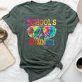 Last Day Of School Schools Out For Summer Teacher Students Bella Canvas T-shirt Heather Forest