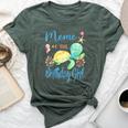 Meme Of The Birthday Girl Sea Party Turtle Birthday Bella Canvas T-shirt Heather Forest