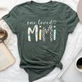 Mimi One Loved Mimi Mother's Day Bella Canvas T-shirt Heather Forest