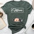 Mom Est 2024 Promoted To Mom 2024 Mother 2024 New Mom 2024 Bella Canvas T-shirt Heather Forest