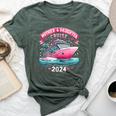 Mother And Daughter Cruise 2024 Family Trip 2024 Bella Canvas T-shirt Heather Forest