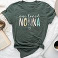 Nonna One Loved Nonna Mother's Day Bella Canvas T-shirt Heather Forest