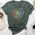 Patient Access Squad Specialist Rainbow Appreciation Bella Canvas T-shirt Heather Forest