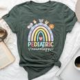 Pediatric Neurology Rainbow Peds Neurology Pediatric Neuro Bella Canvas T-shirt Heather Forest