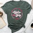 Pink Retro Girl's Trip Memories 2024 Besties Travel Together Bella Canvas T-shirt Heather Forest