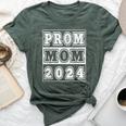 Prom Mom 2024 Fun High School Prom Dance Parent Chaperone Bella Canvas T-shirt Heather Forest