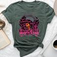 Proud Afro Black Girl Woman Graduation Class Of 2024 Bella Canvas T-shirt Heather Forest