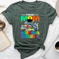 Proud Mom Of A 2024 Kindergarten Graduate Dinosaur Bella Canvas T-shirt Heather Forest