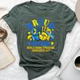 Proud Sister World Down Syndrome Awareness Day Proud Family Bella Canvas T-shirt Heather Forest