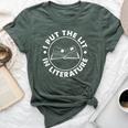 I Put The Lit In Literature English Teacher Book Reader Bella Canvas T-shirt Heather Forest