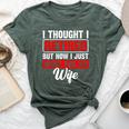 Retired 2024 Retirement Now I Only Work For My Wife Bella Canvas T-shirt Heather Forest