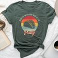 Retro Vintage Style Feed Me Tacos And Tell Me I'm Pretty Bella Canvas T-shirt Heather Forest