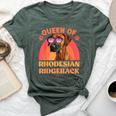 Ridgeback Queen Of Rhodesian Ridgeback Owner Vintage Bella Canvas T-shirt Heather Forest