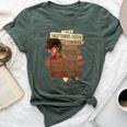 Sagittarius Queen I Am Stronger Birthday Black Women Bella Canvas T-shirt Heather Forest