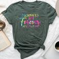 Schools Out Forever Teacher Retirement 2024 Bella Canvas T-shirt Heather Forest