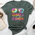 Schools Out For Summer Last Day Of School Teacher Tie Dye Bella Canvas T-shirt Heather Forest
