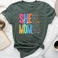 She Is Mom Christian Mother's Day Jesus Mama Religious Women Bella Canvas T-shirt Heather Forest